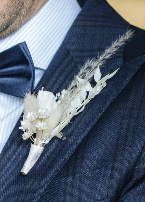 Anstecker Boho Beige