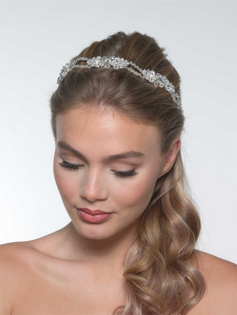 Haarschmuck - Diadem in Silber - Tiara BB-245
