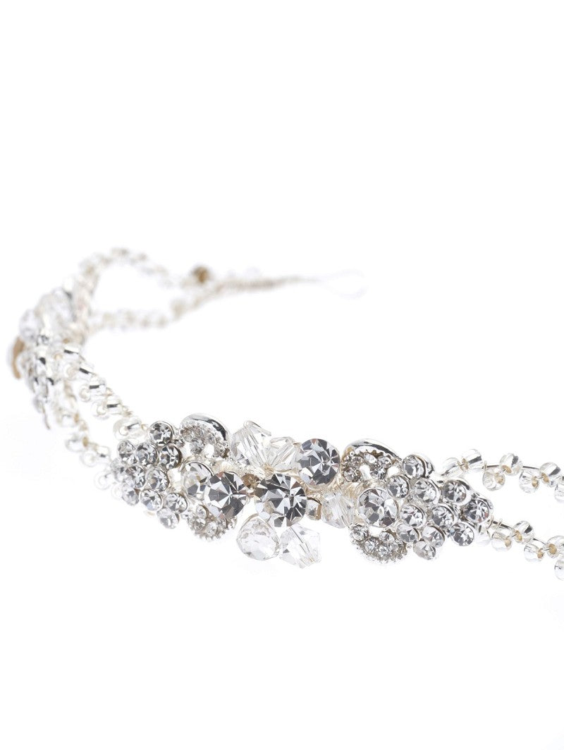 Haarschmuck - Diadem in Silber - Tiara BB-245
