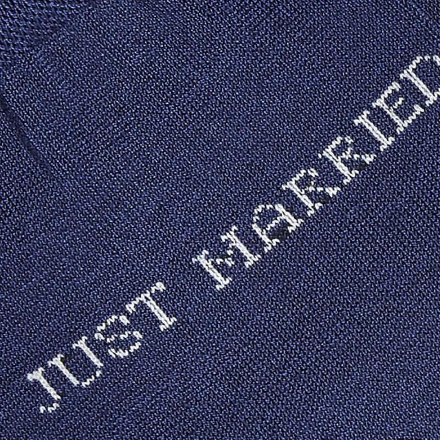 "Just Married" Baumwollsocken für den Bräutigam in Königsblau - ehegut