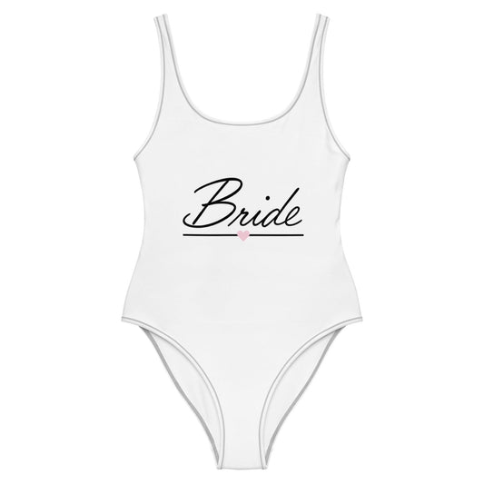 "Bride" Einteiliger Badeanzug für den Junggesellinnenabschied - ehegut