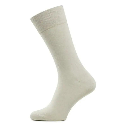 Baumwollsocken - Sandfarbene Socken für den Bräutigam - ehegut